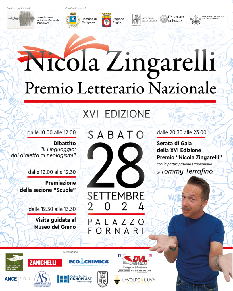 Il Premio Zingarelli 2024 ospiterà una figura di rilievo internazionale nel panorama della letteratura sportiva e sociale: Lucio Schiuma, pluripremiato autore e saggista.